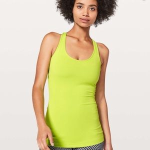 💚NEON Green Lululemon Racerback Tank
